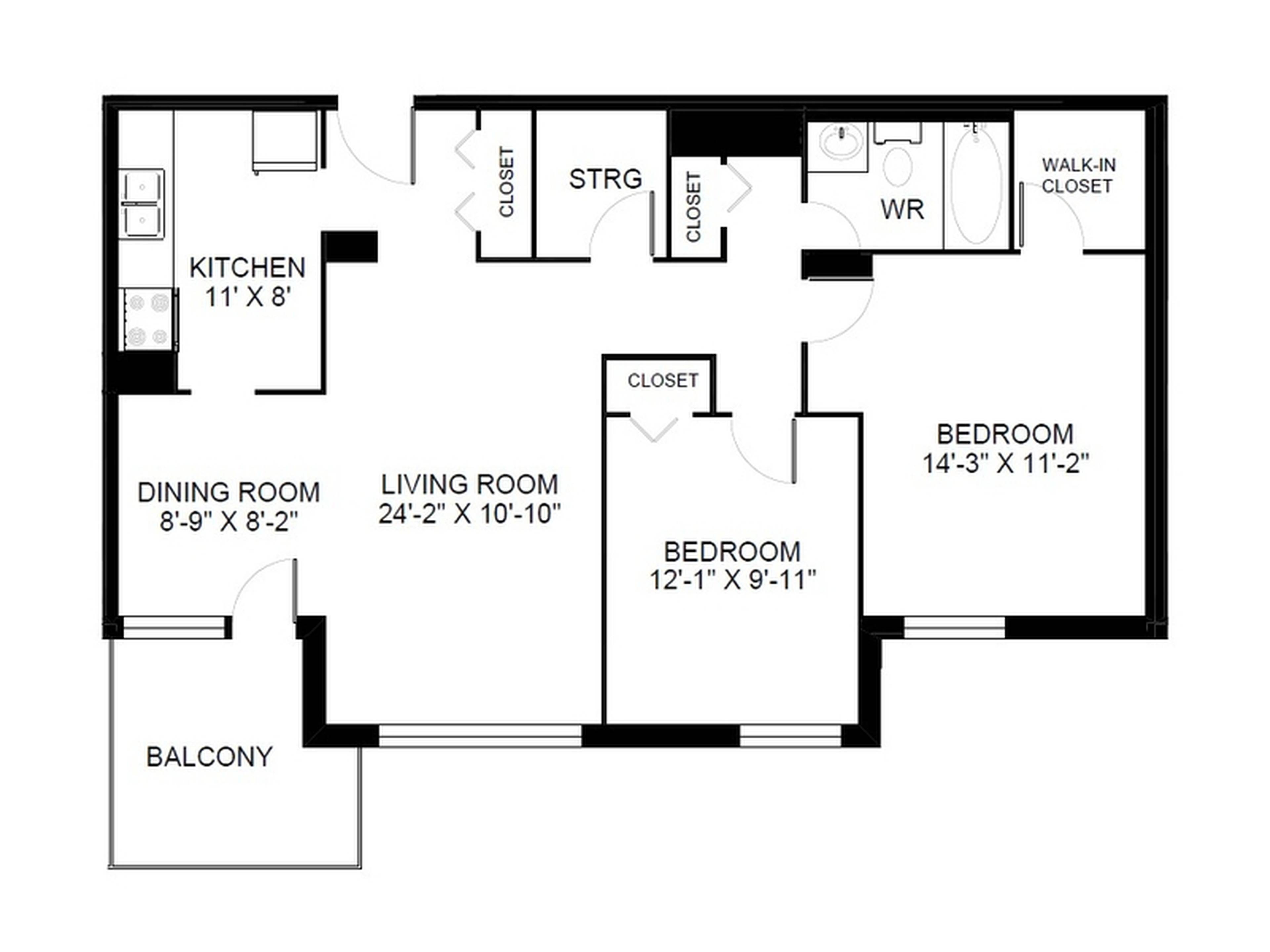 2 Bedroom 10 Garfella Dr, Etobicoke, ON 2 Bedroom Apartment for Rent liv.rent