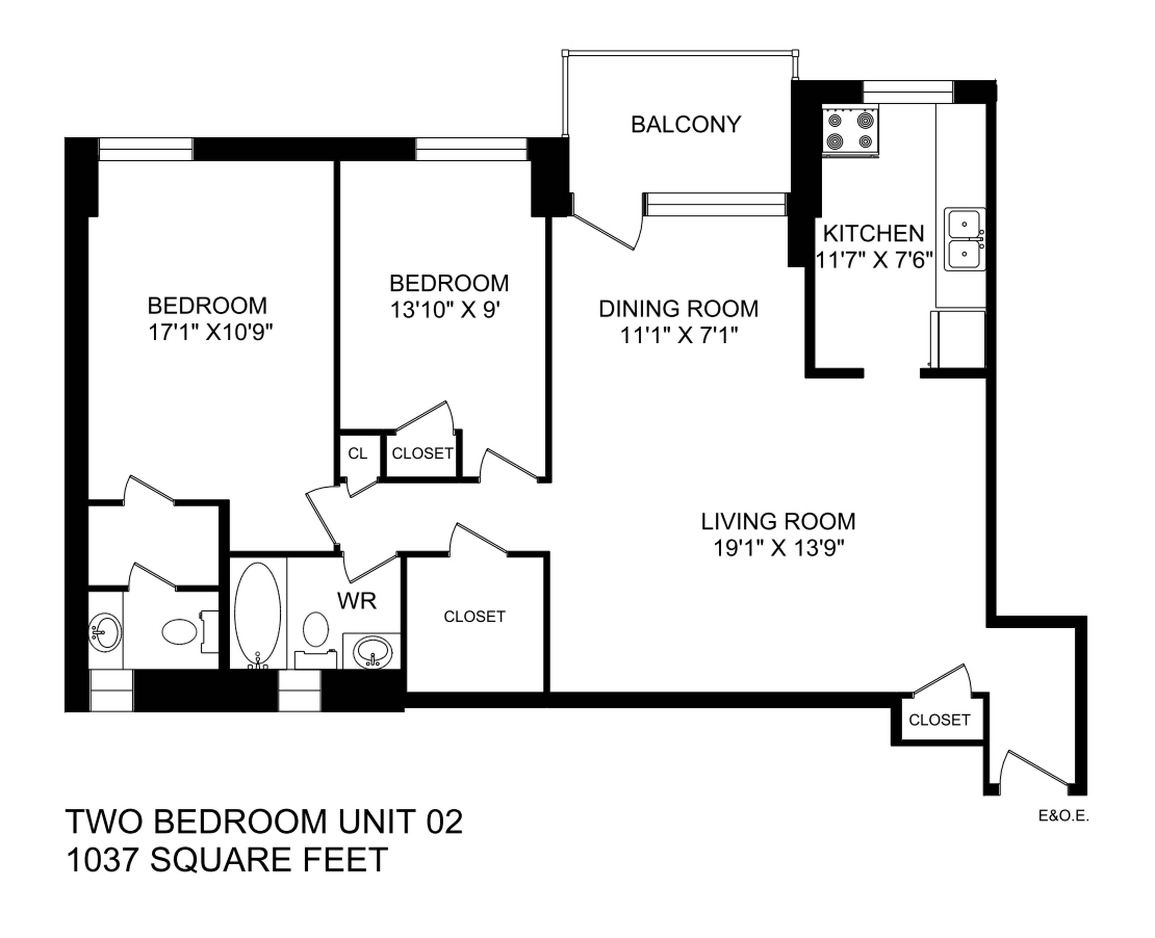 2 Bedroom 765 Steeles Ave W, Toronto, ON 2 Bedroom Apartment for