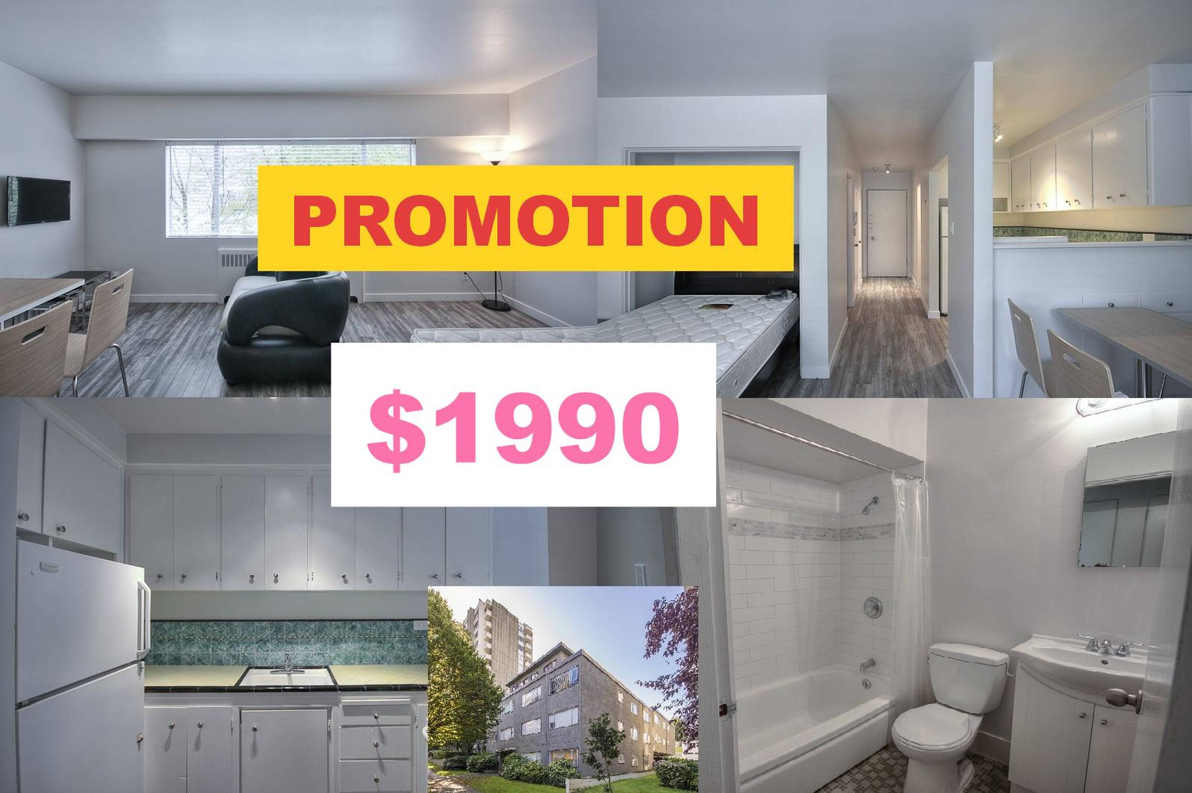Studio  · 1 Bath for rent $1,990 / month