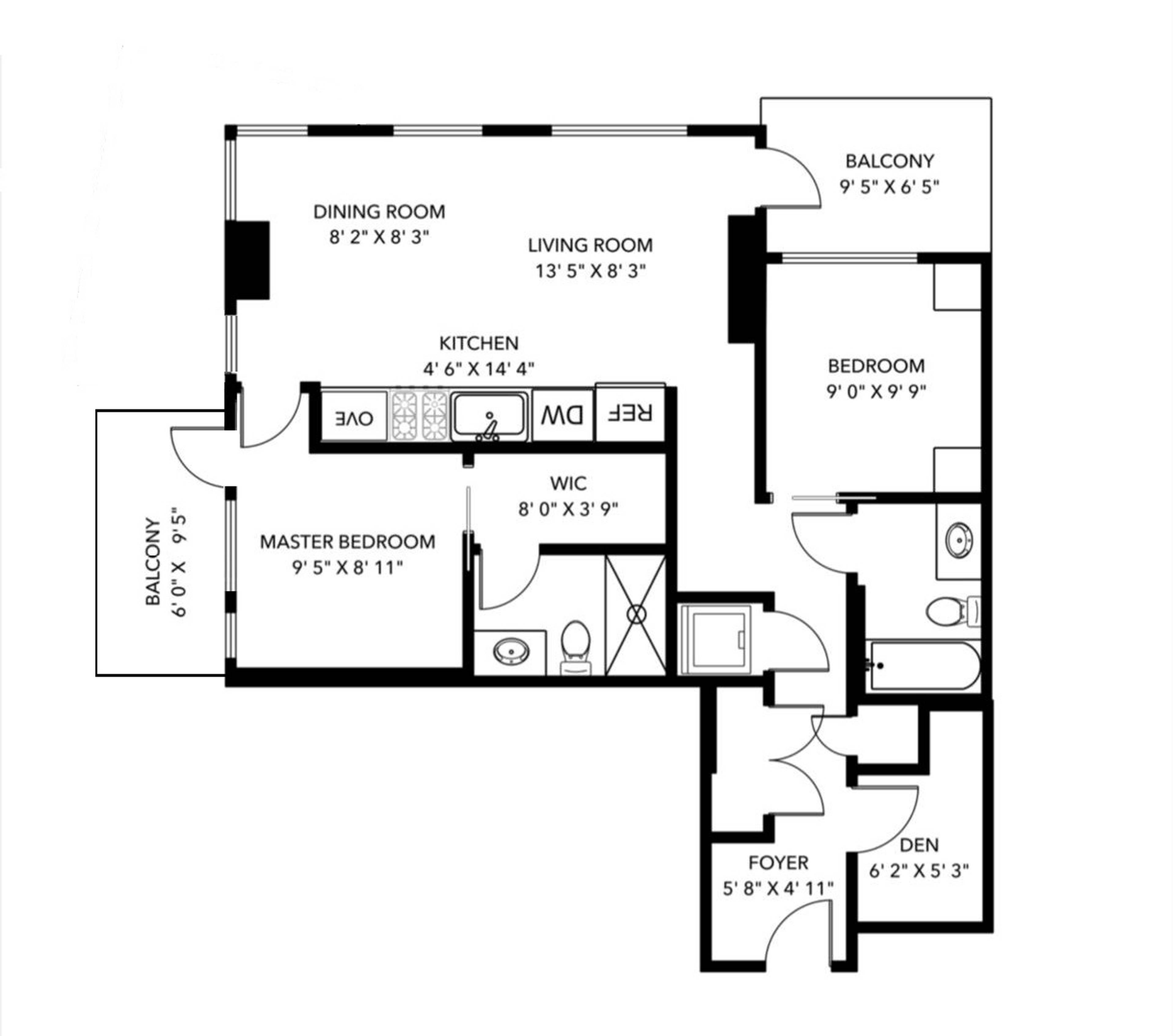 2206 3538 Sawmill Cres, Vancouver, BC 2 Bedroom Apartment for Rent