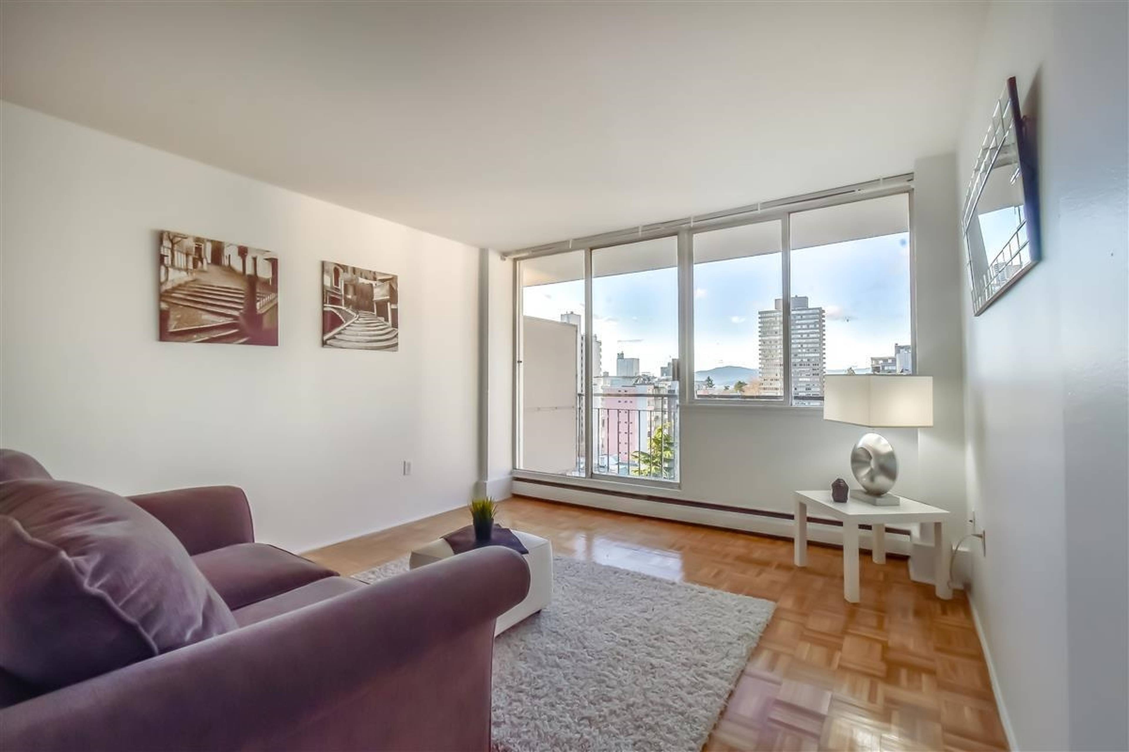 11xx 1850 Comox Street, Vancouver, BC 1 Bedroom Apartment for Rent