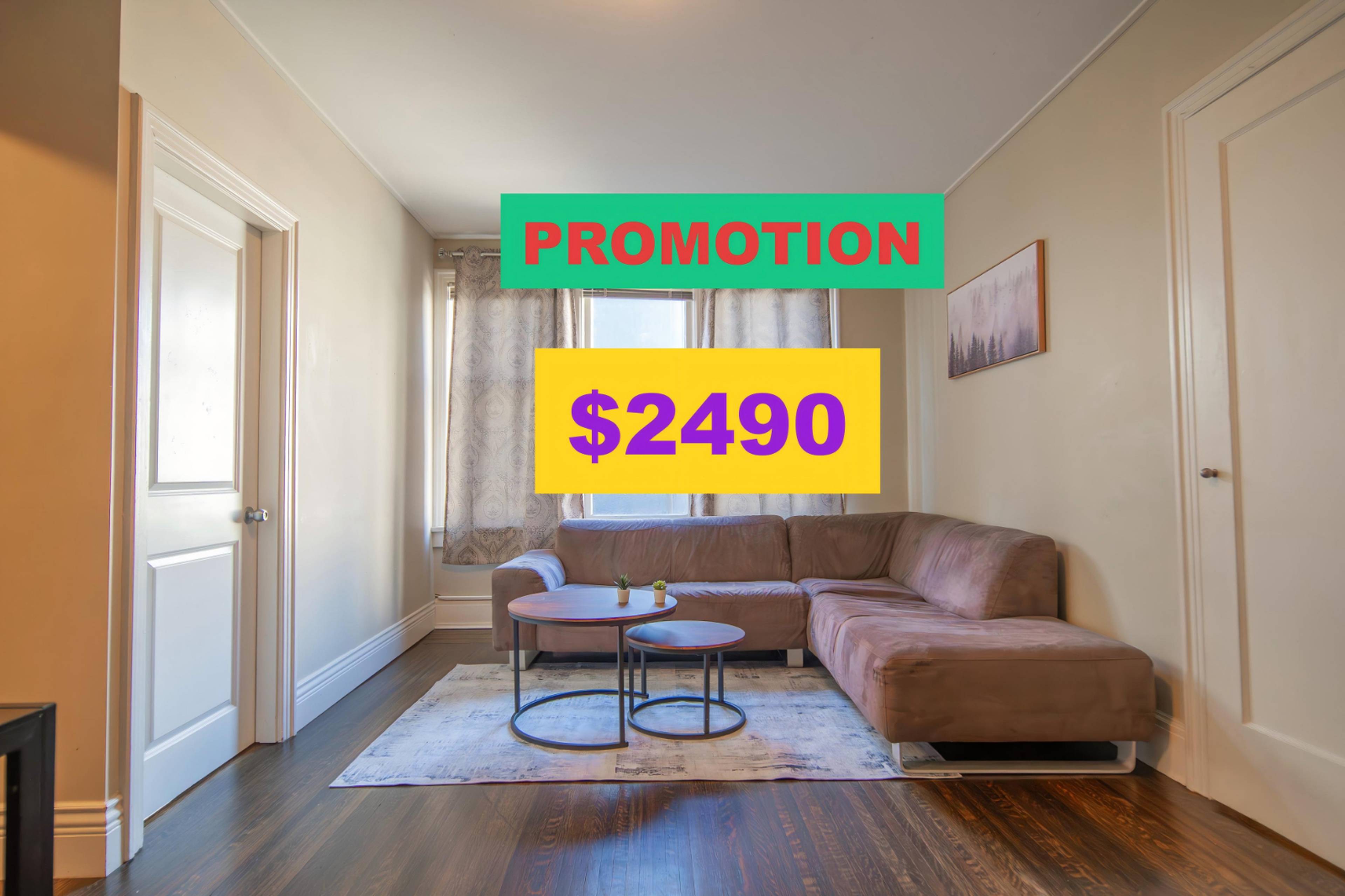 1 Bed  · 1 Bath for rent $2,490 / month