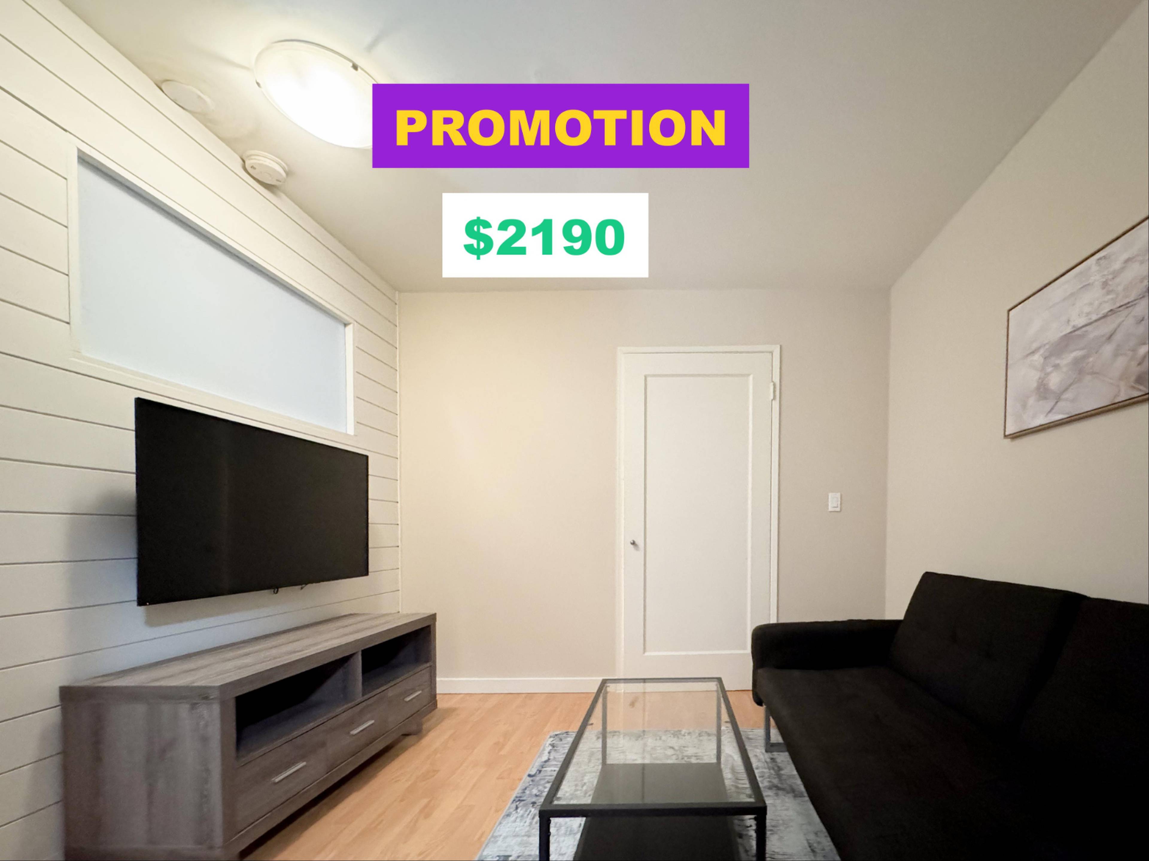 1 Bed  · 1 Bath for rent $2,190 / month