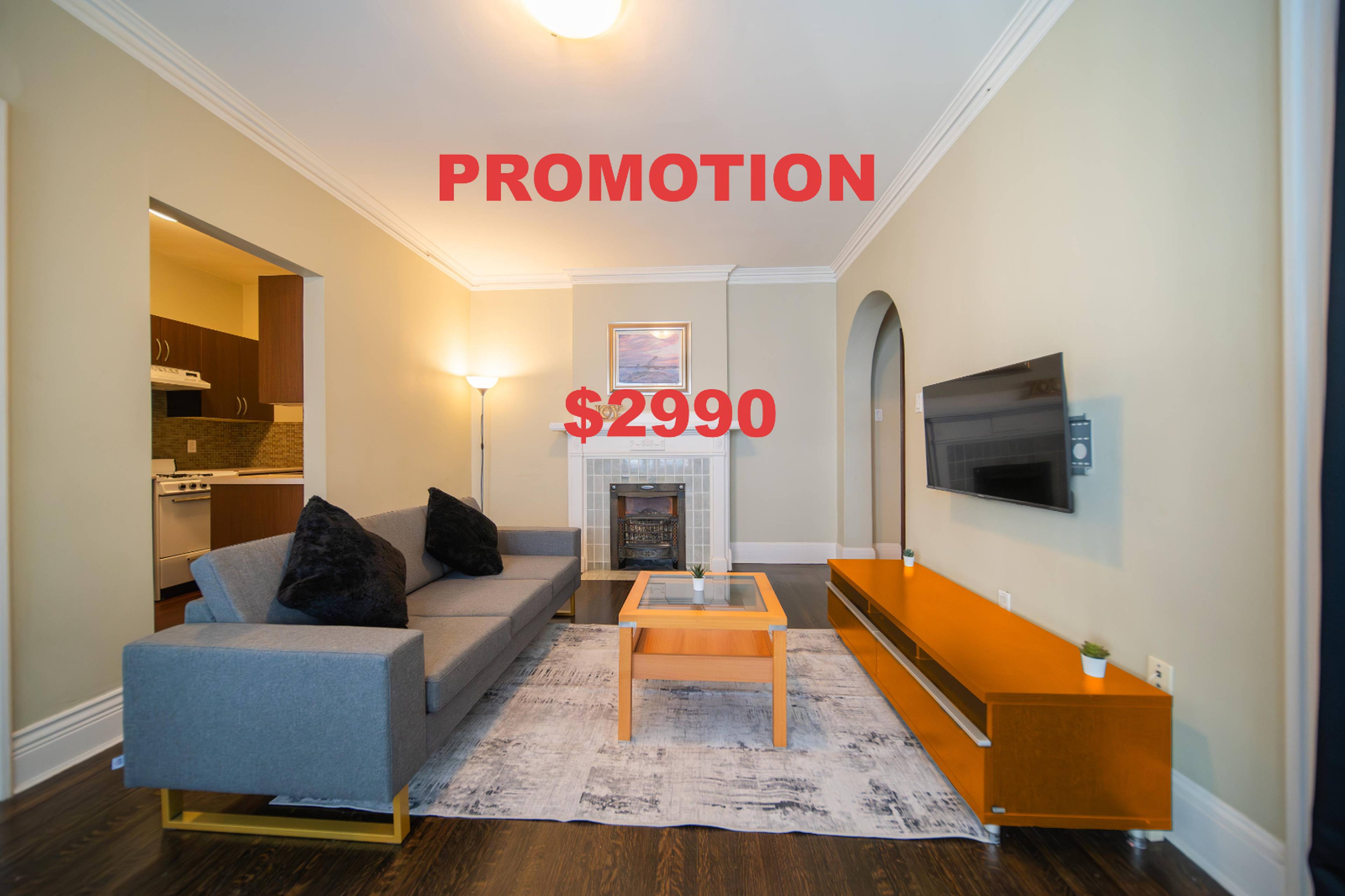 2 Bed  · 1 Bath for rent $2,990 / month