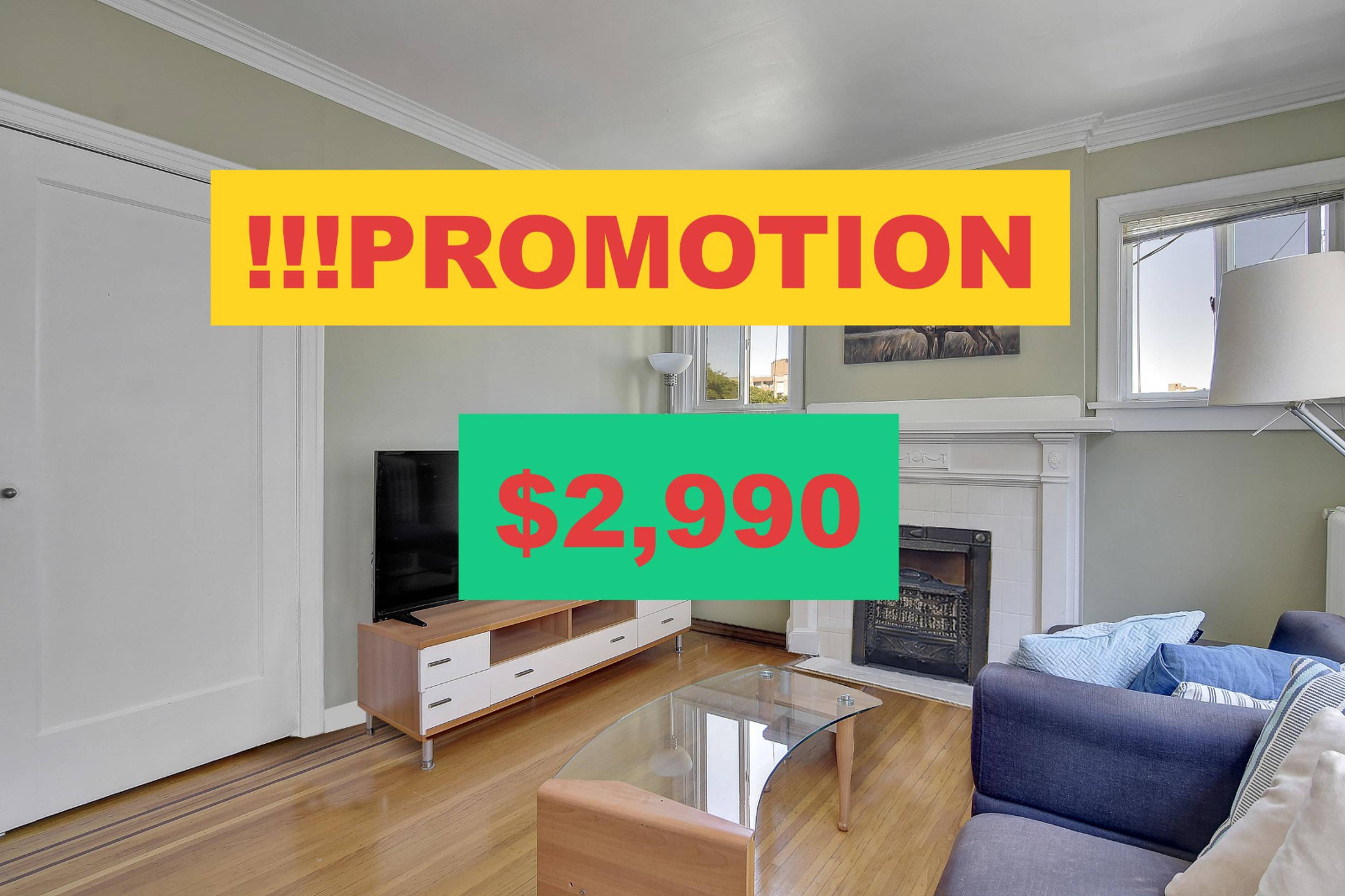 2 Bed  · 1 Bath for rent $2,990 / month