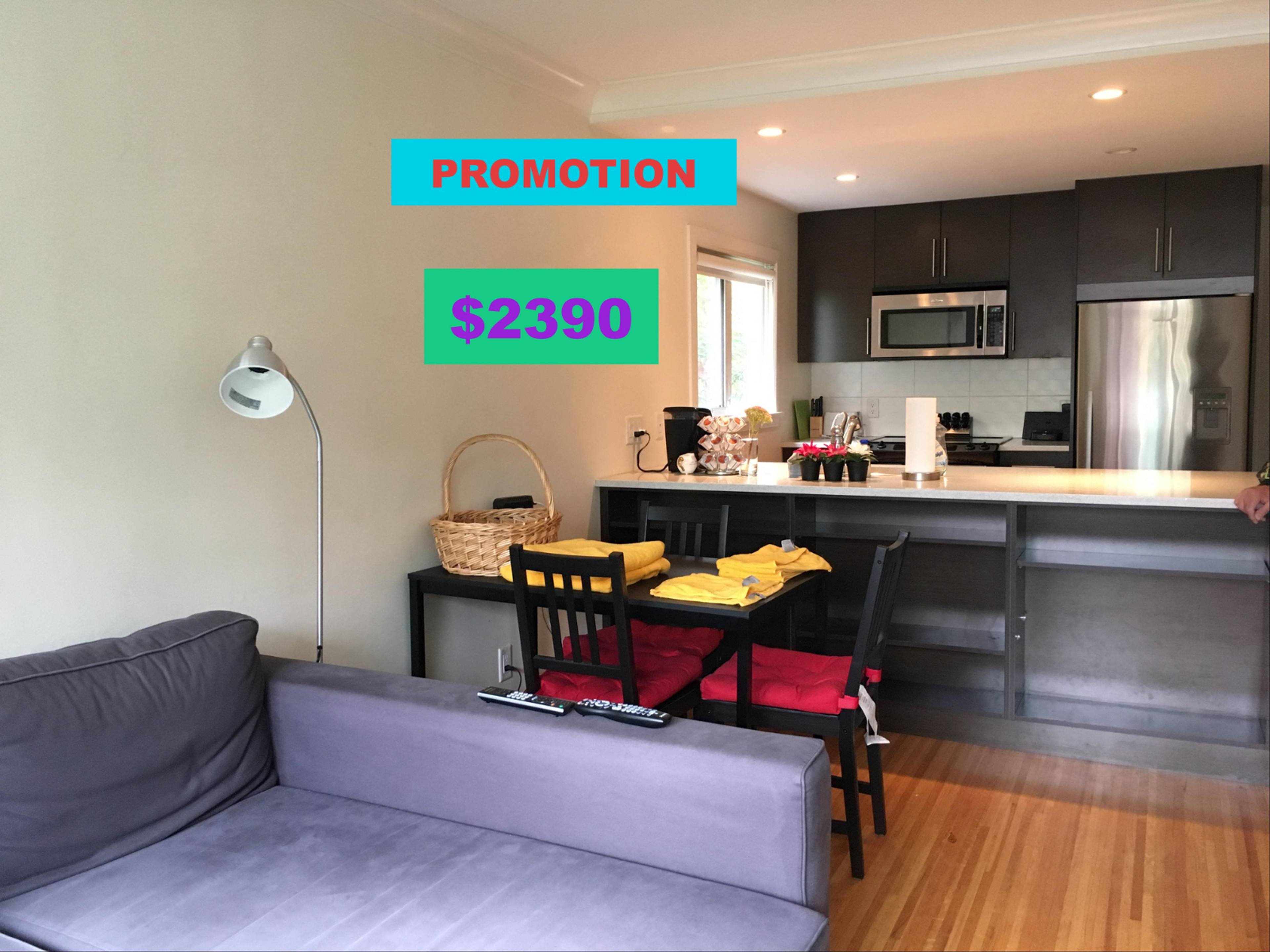 1 Bed  · 1 Bath for rent $2,390 / month