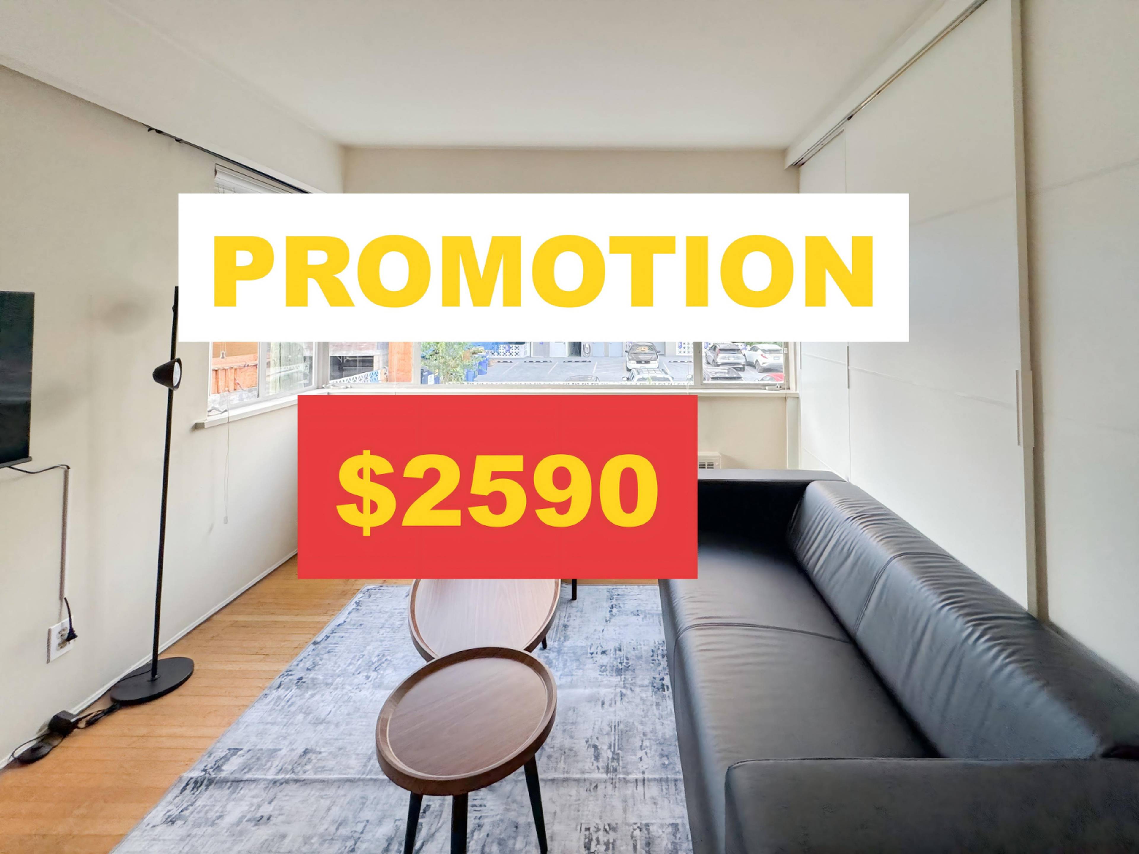 1 Bed  · 1 Bath for rent $2,590 / month