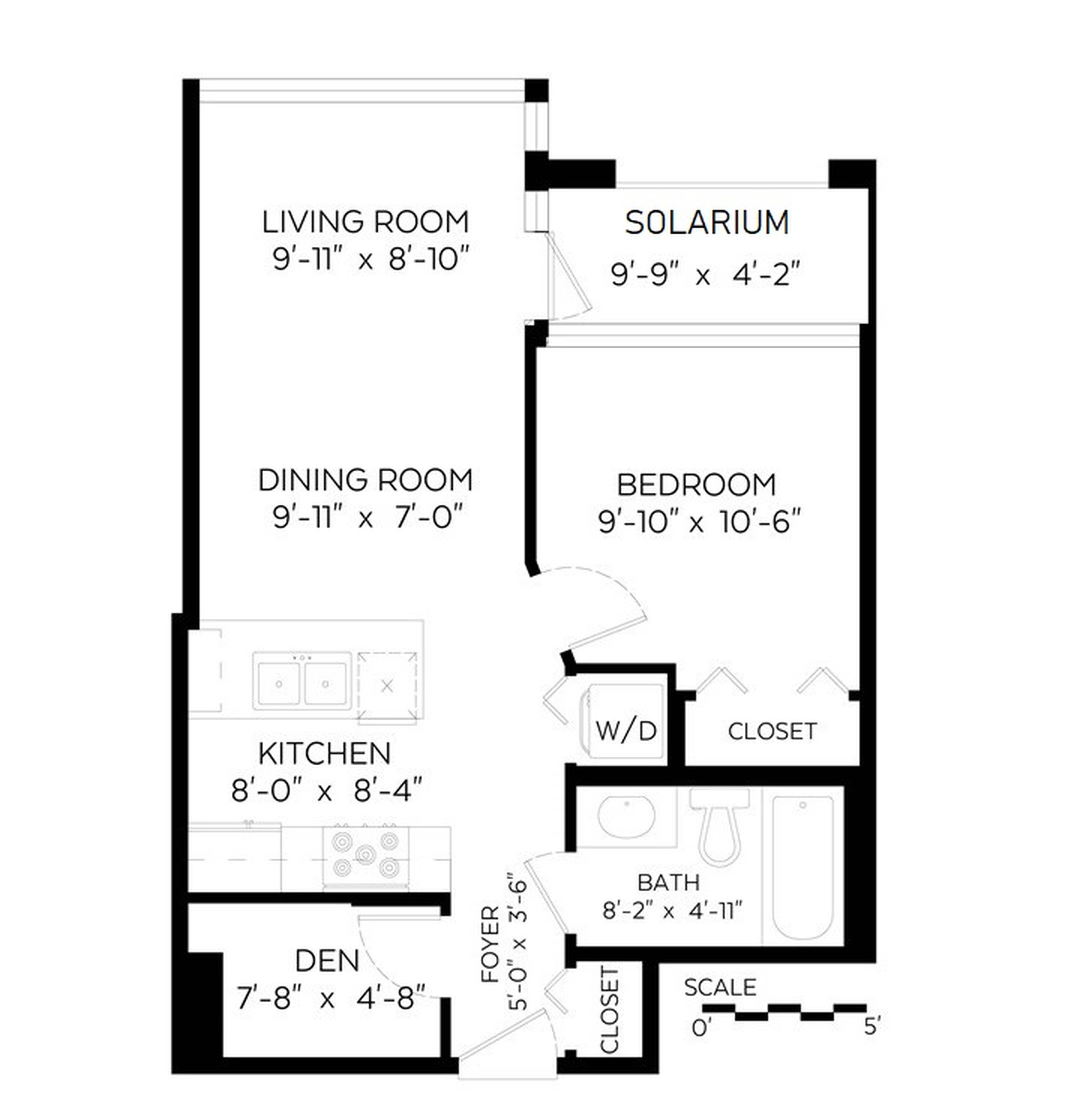909 Mainland St, Vancouver, BC 1 Bedroom Apartment for Rent liv.rent
