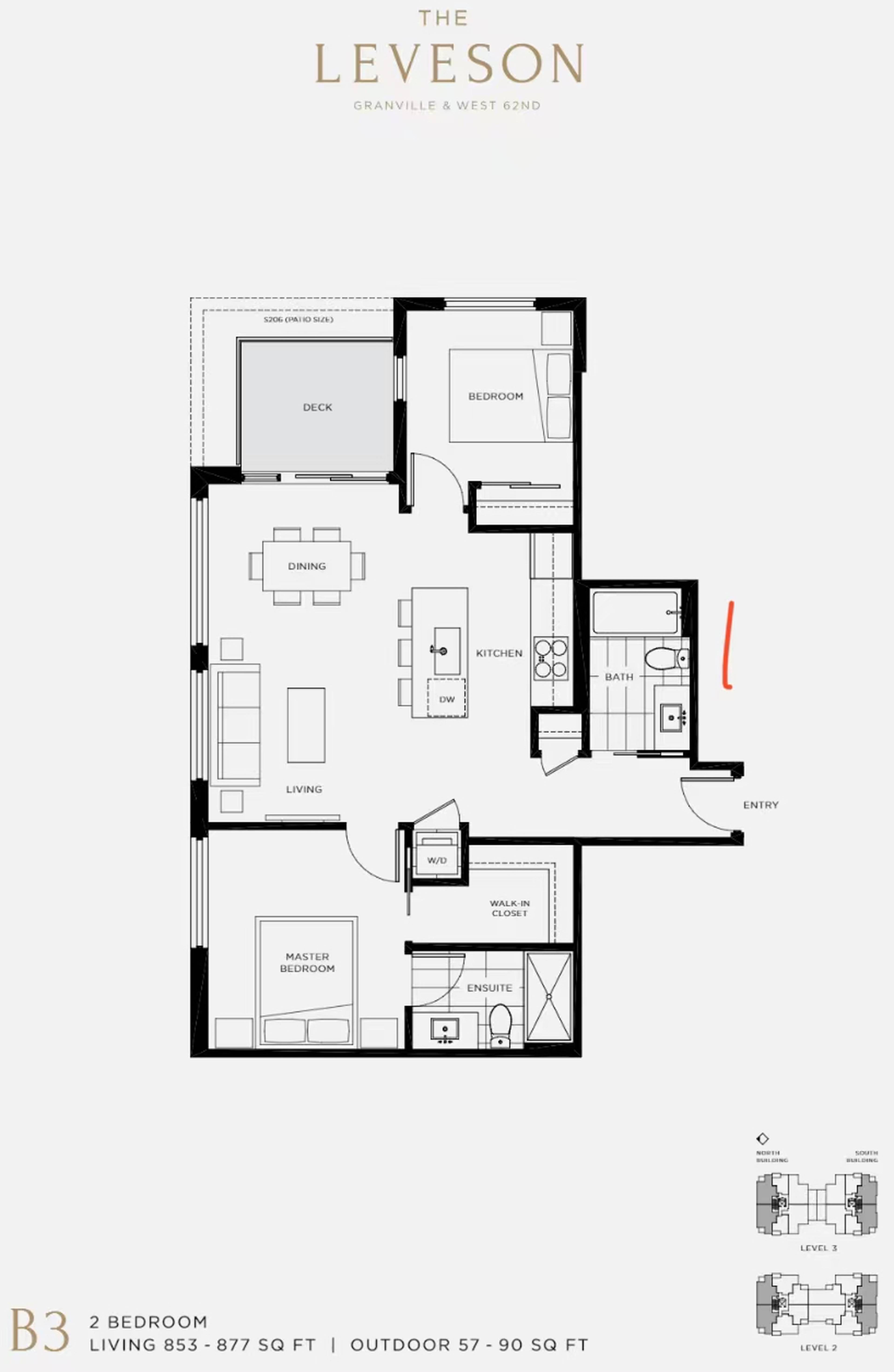 2 Bed  · 2 Bath for rent $3,500 / month