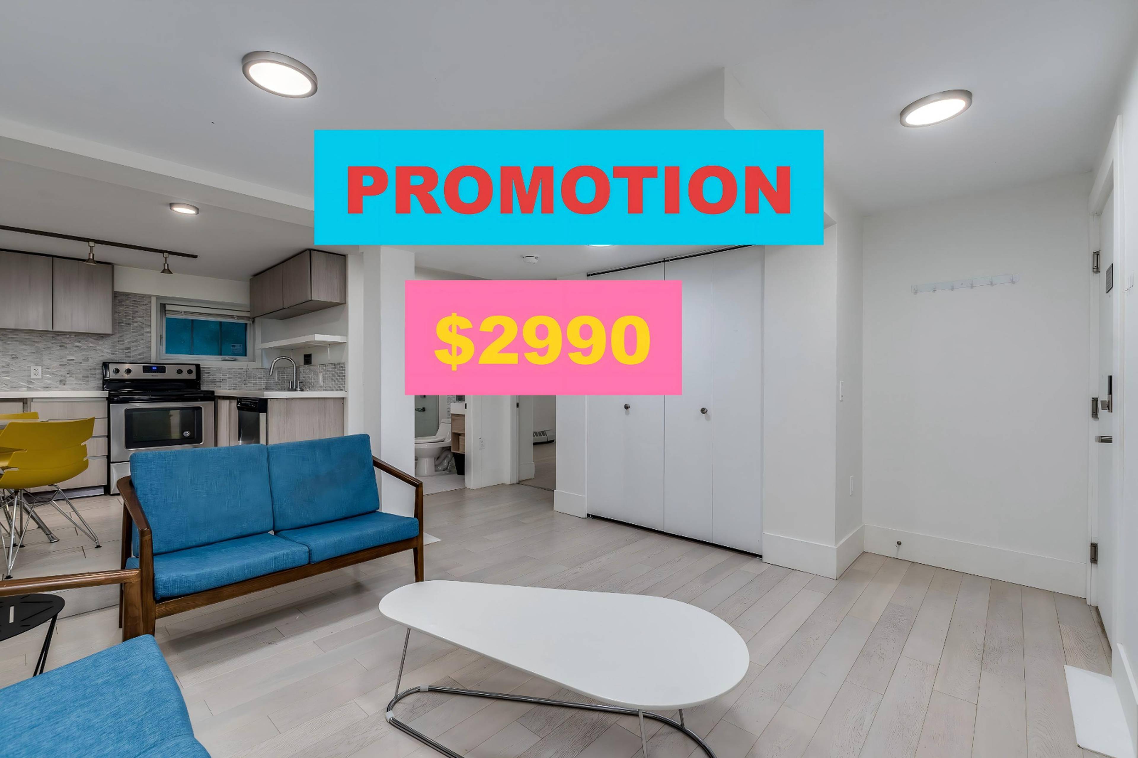 2 Bed  · 1 Bath for rent $2,990 / month