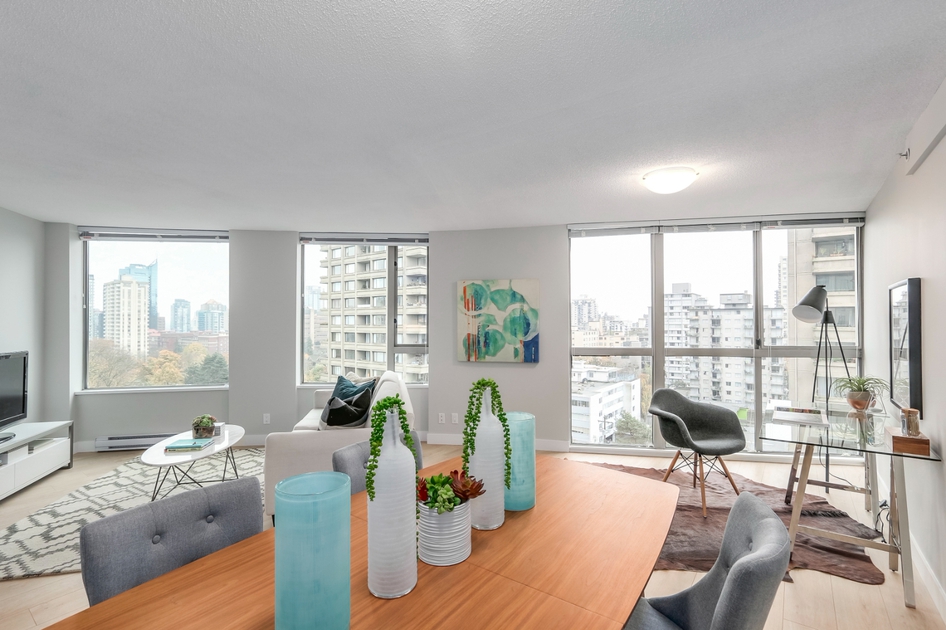 1205 1277 Nelson Street, Vancouver, BC 2 Bedroom Apartment for Rent