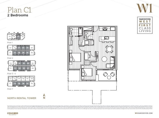 2 Bedroom Apartment for Rent at 8080 Nunavut Lane 607 ...