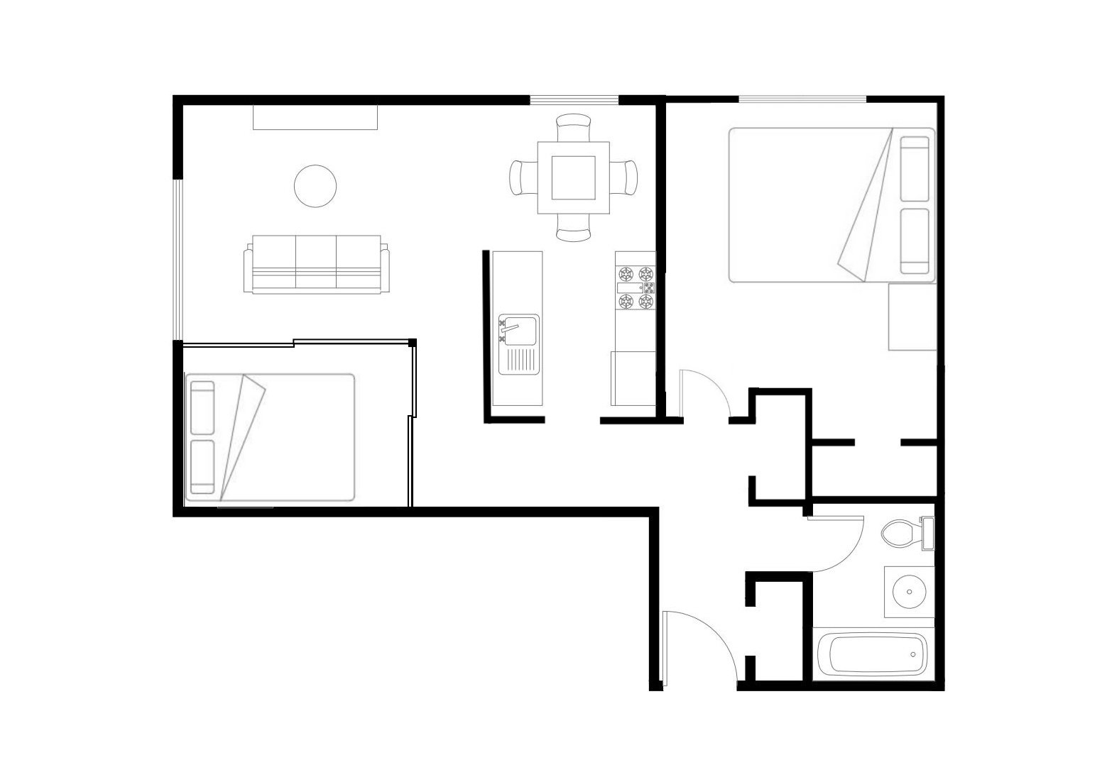 2 Bedroom Apartment for Rent - 1925 Nelson St, Vancouver, BC 5