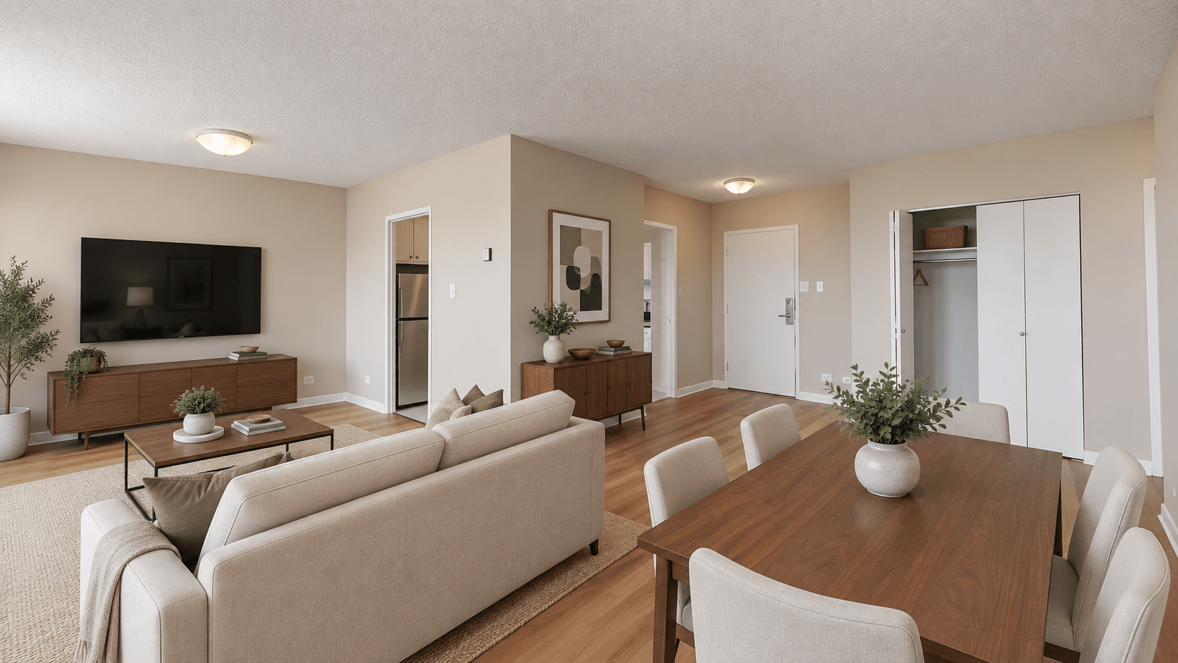 2 Bedroom Apartment for Rent - 5501 avenue Adalbert, Montreal, QC