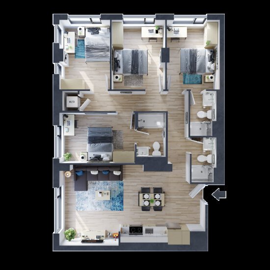 Room in Apartment for Rent - 770 Brookfield Rd, Ottawa, ON 2