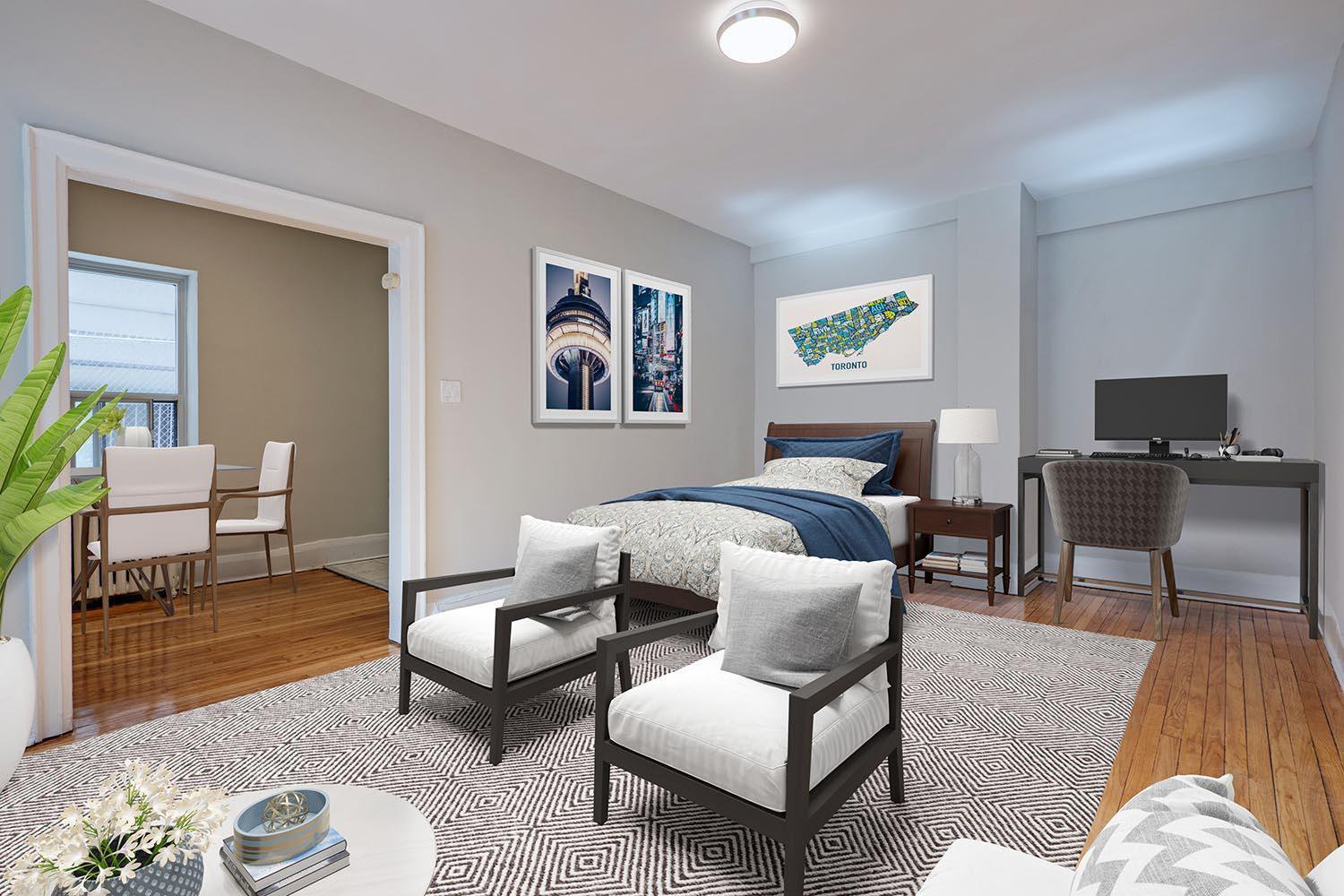 Studio Apartment for Rent - 262 Jarvis Street, Toronto, ON 5