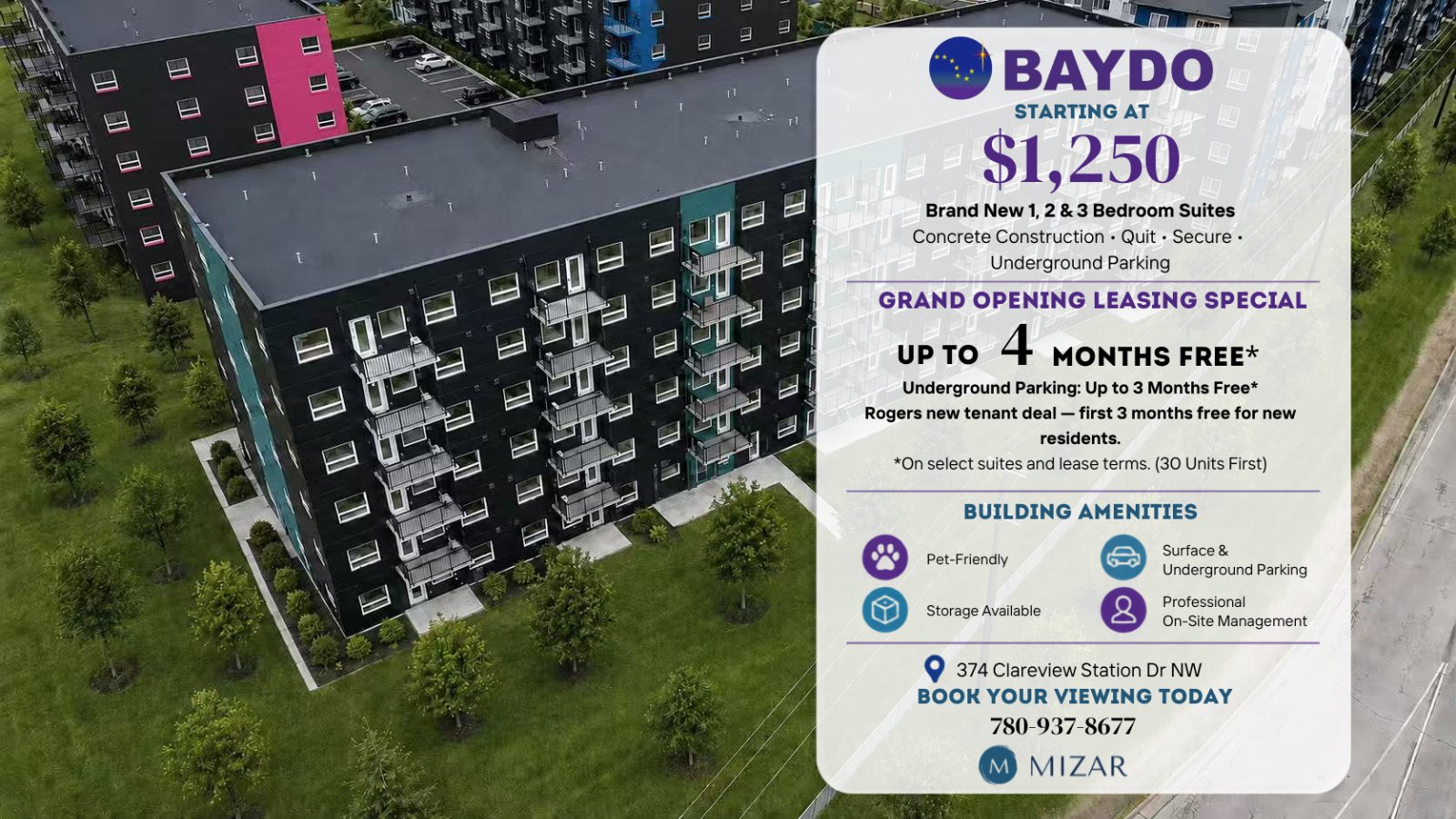 2 Bedroom Apartment for Rent - 374 Clareview Station Dr NW, Edmonton, AB 2
