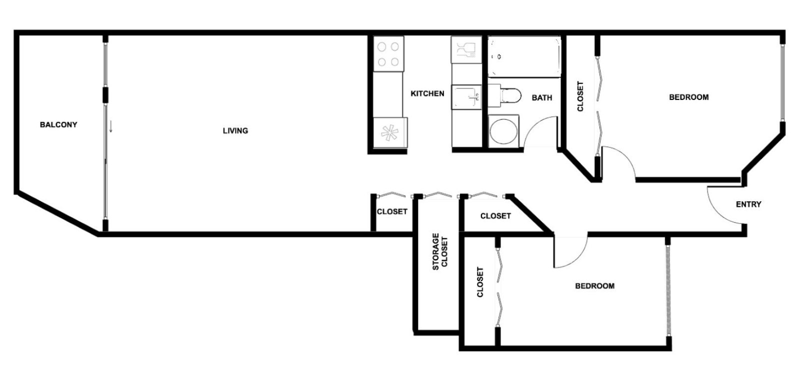 2 Bedroom Apartment for Rent - 651 Moberly Rd, Vancouver, BC 2