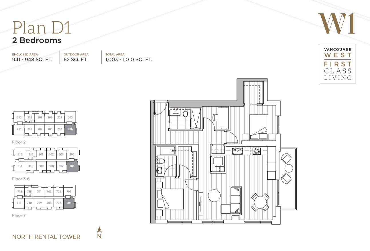 2 Bedroom Apartment for Rent - 8080 Nunavut Lane, Vancouver, BC 5