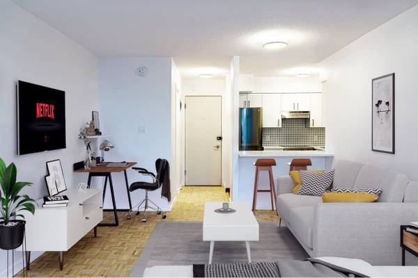 Studio Apartment for Rent - 1873 Nelson St, Vancouver, BC 2