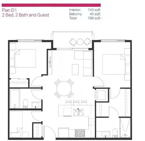 2 Bedroom Apartment for Rent - 6283 Kingsway, Burnaby, BC 3