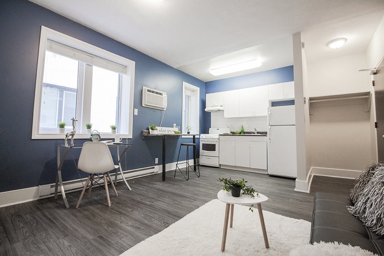 Studio Apartment for Rent - 389 Balmoral Street, Winnipeg, MB 4