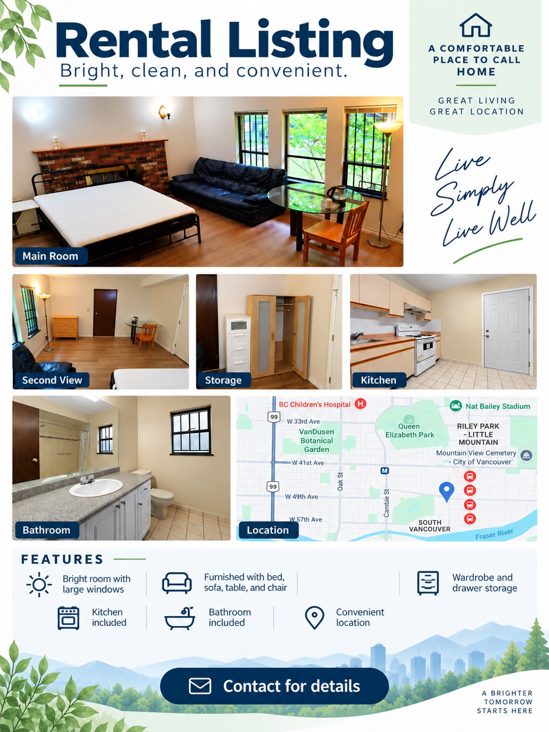 Room in House for Rent - Quebec St, Vancouver, BC 5