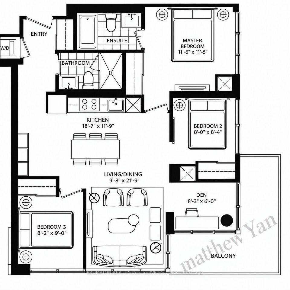 3 Bedroom Apartment for Rent - 4010 Eglinton Ave W, Etobicoke, ON 4