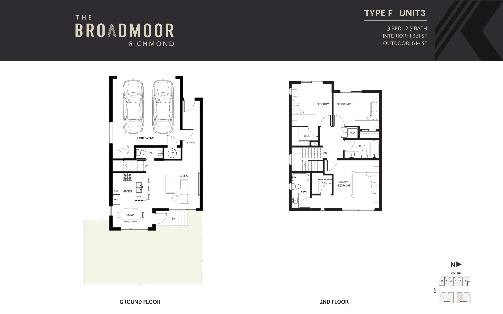 3 Bedroom Townhouse for Rent - 8300 No 3 Rd, Richmond, BC 2
