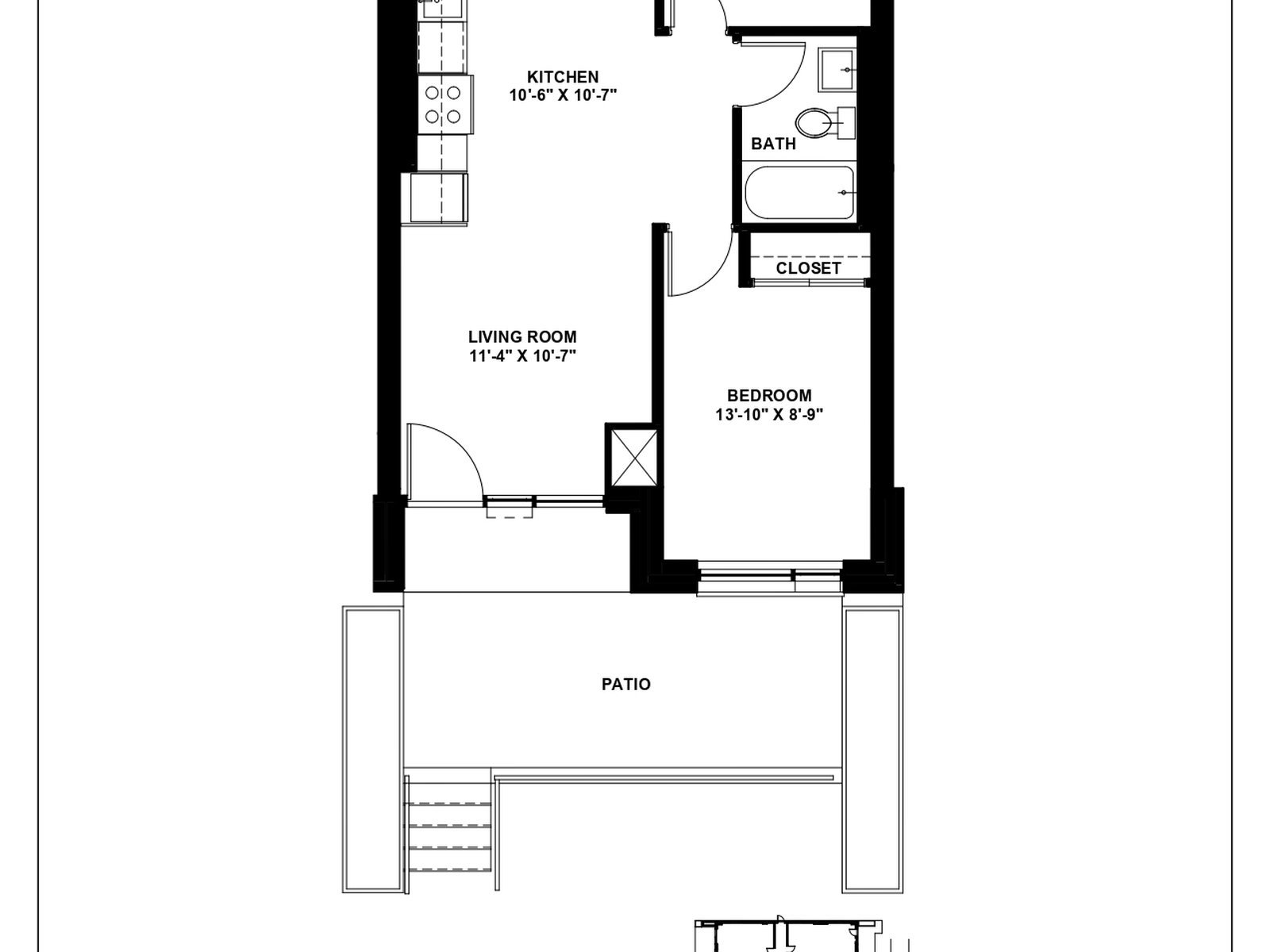 2 Bedroom Apartment for Rent - 415 Duke St W, Kitchener, ON 2