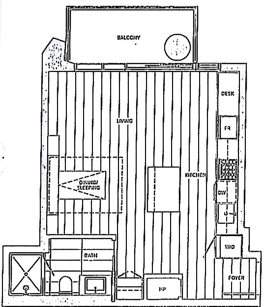 Studio Apartment for Rent - 1289 Hornby St, Vancouver, BC 3