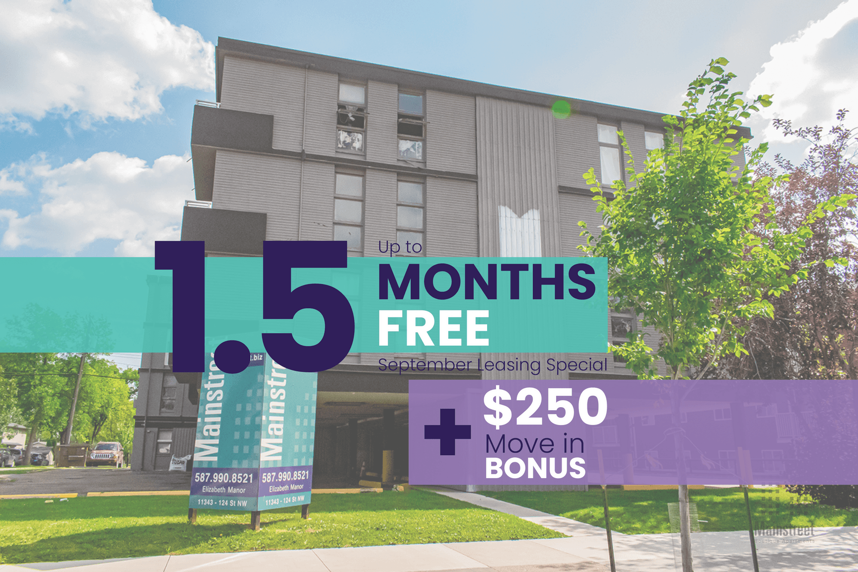 2 Bedroom Apartment for Rent - 11343 124 Street NW, Edmonton, AB